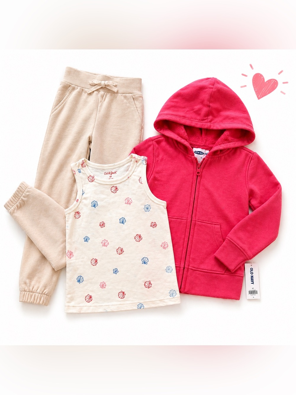 Girls Clothing Bundle 3T–4T Old Navy Cat & Jack Garanimals NWT NWOT